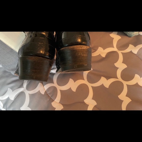 Nocona Men’s Black Alligator Cowboy Boots Size 9D - Picture 11 of 12